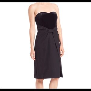 Adian Mattox Velvet Cocktail Dress